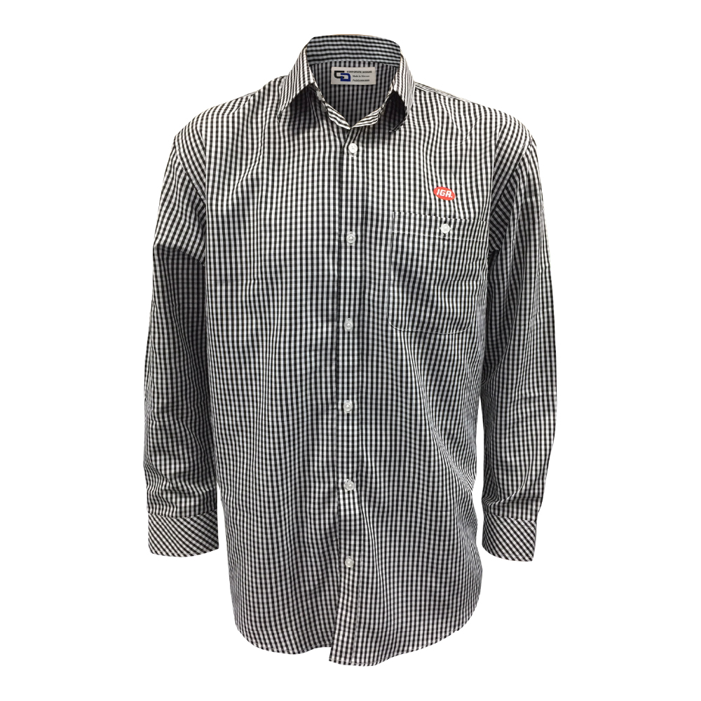 Men's Long Sleeve Check Shirt Men's Long Sleeve Check Shirt
