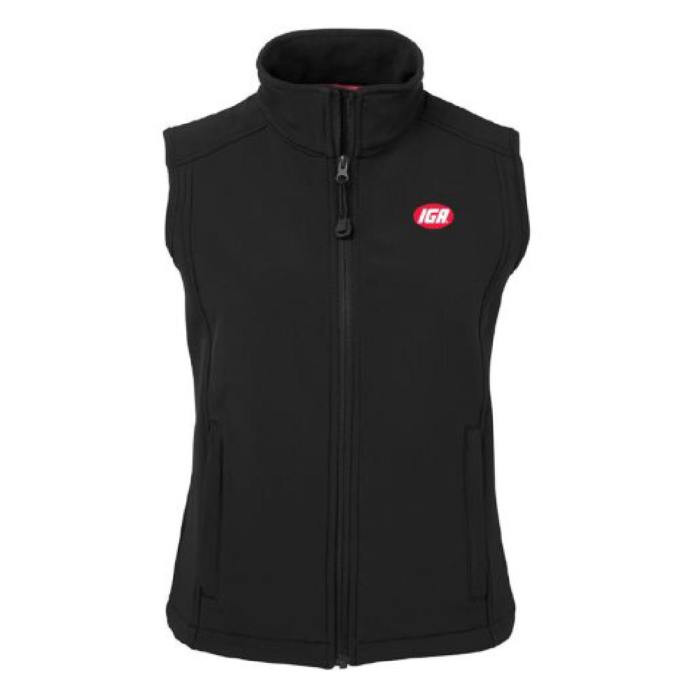 Ladies Layer Vest-Black
