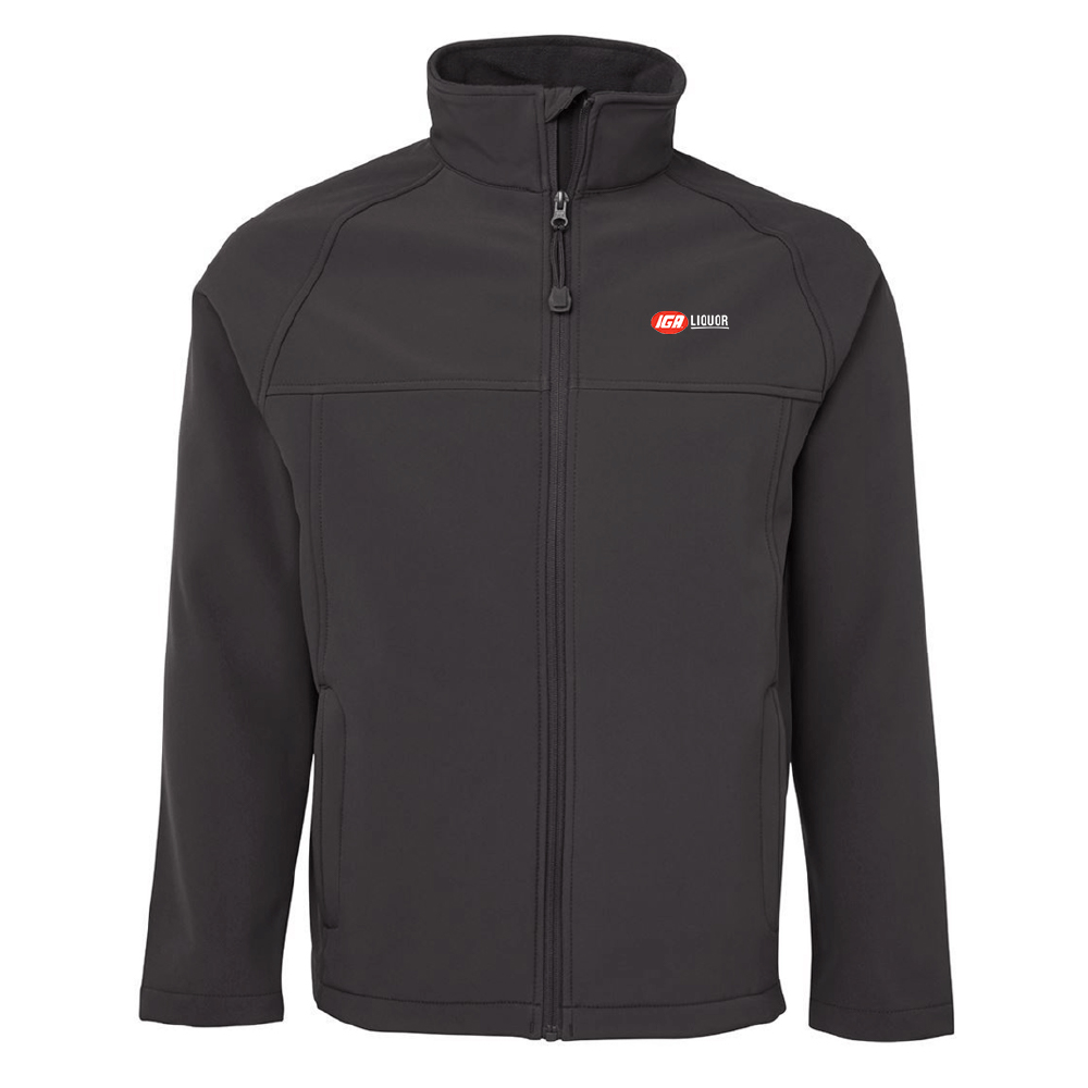 Mens Layer Softshell Jacket-Black